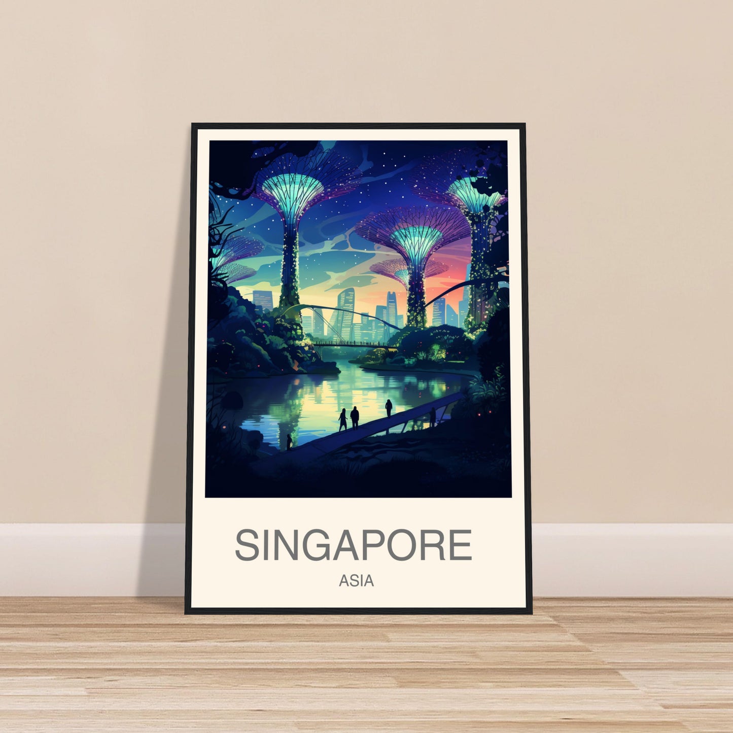 Singapore Travel Print