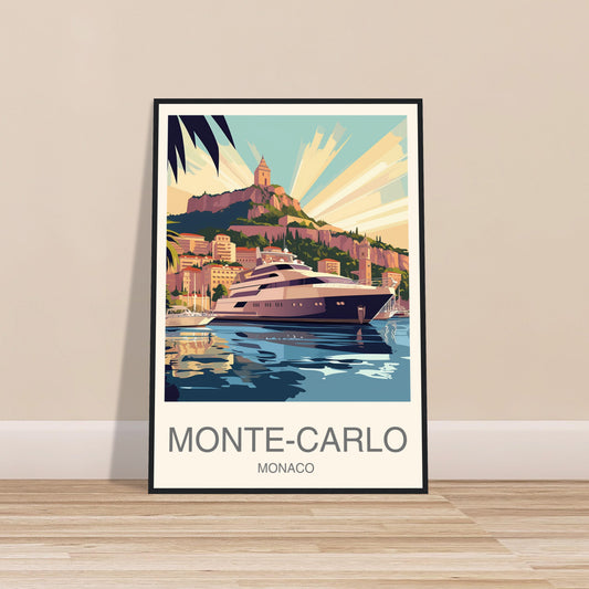 Monte Carlo Travel Print