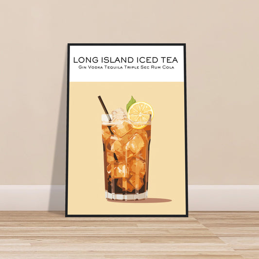 Long Island Iced Tea Wall Print