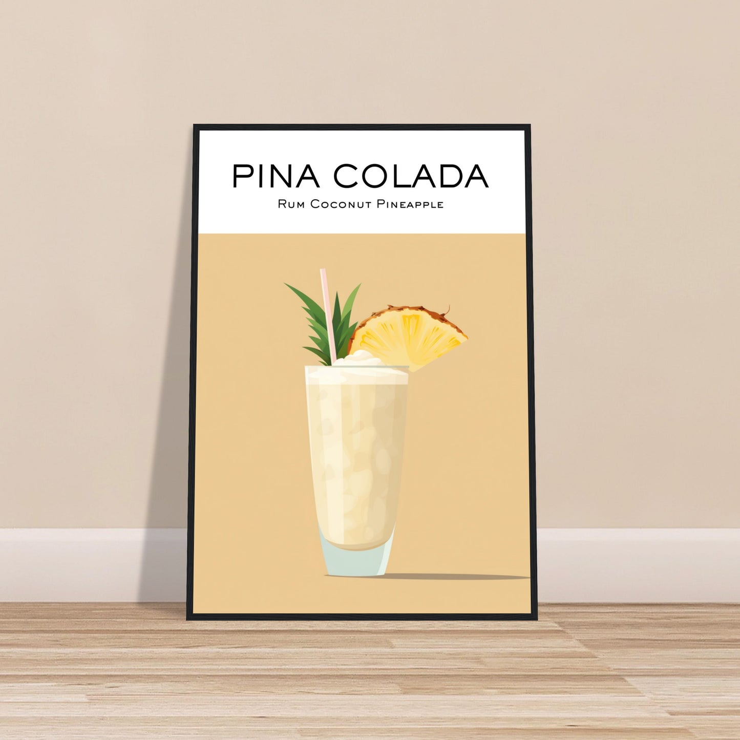 Pina Colada Wall Print