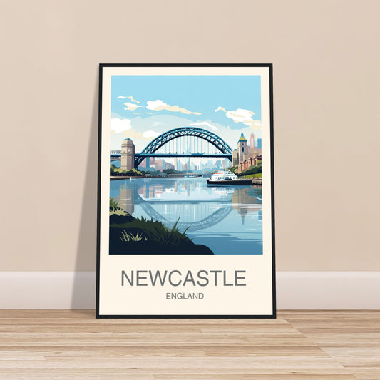 Newcastle Travel Print