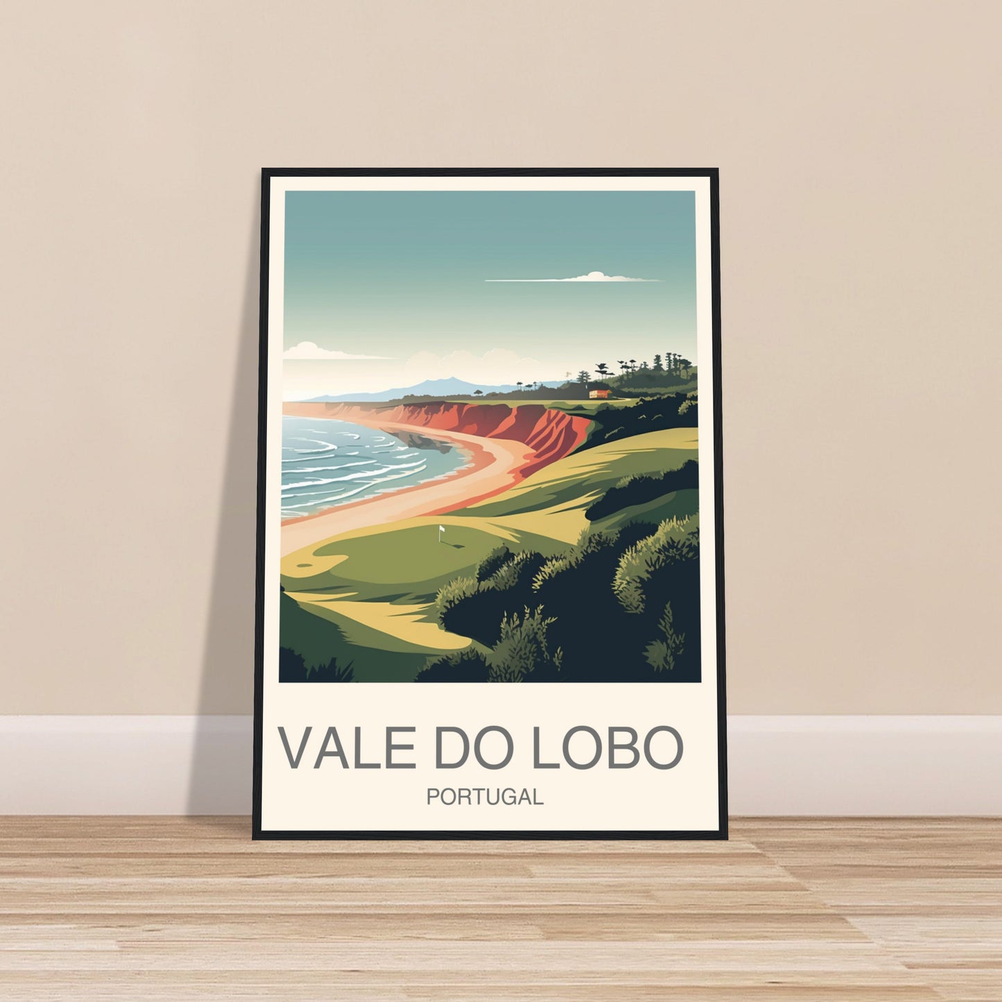 Vale Do Lobo Travel Print