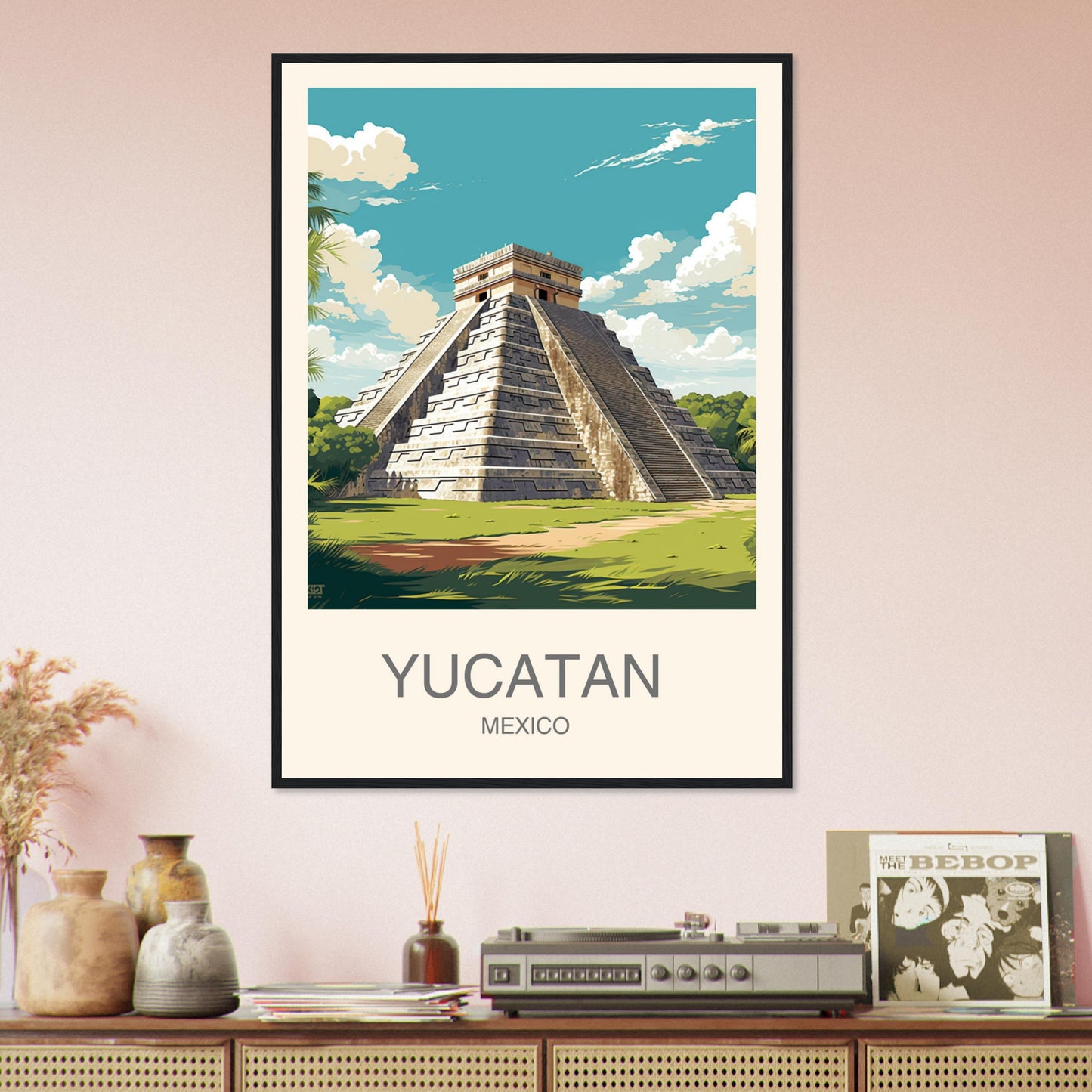 Yucatan Travel Print