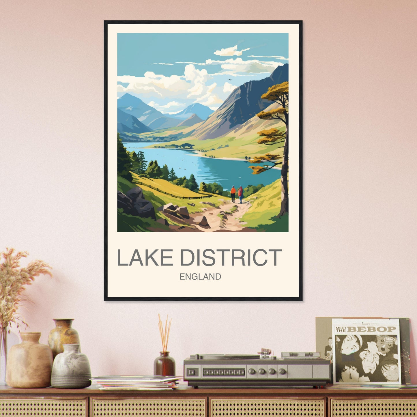 Lake District Travel Print