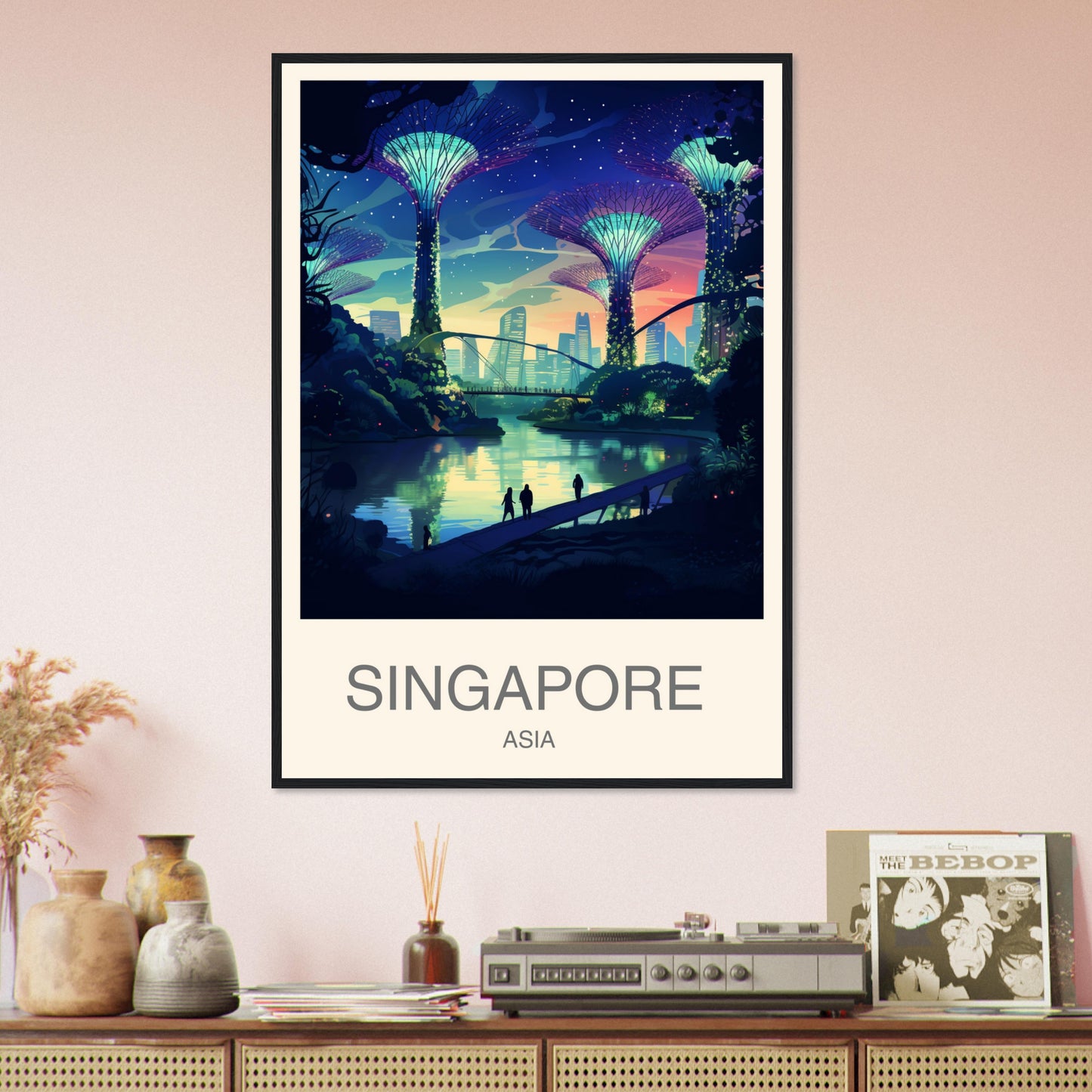 Singapore Travel Print