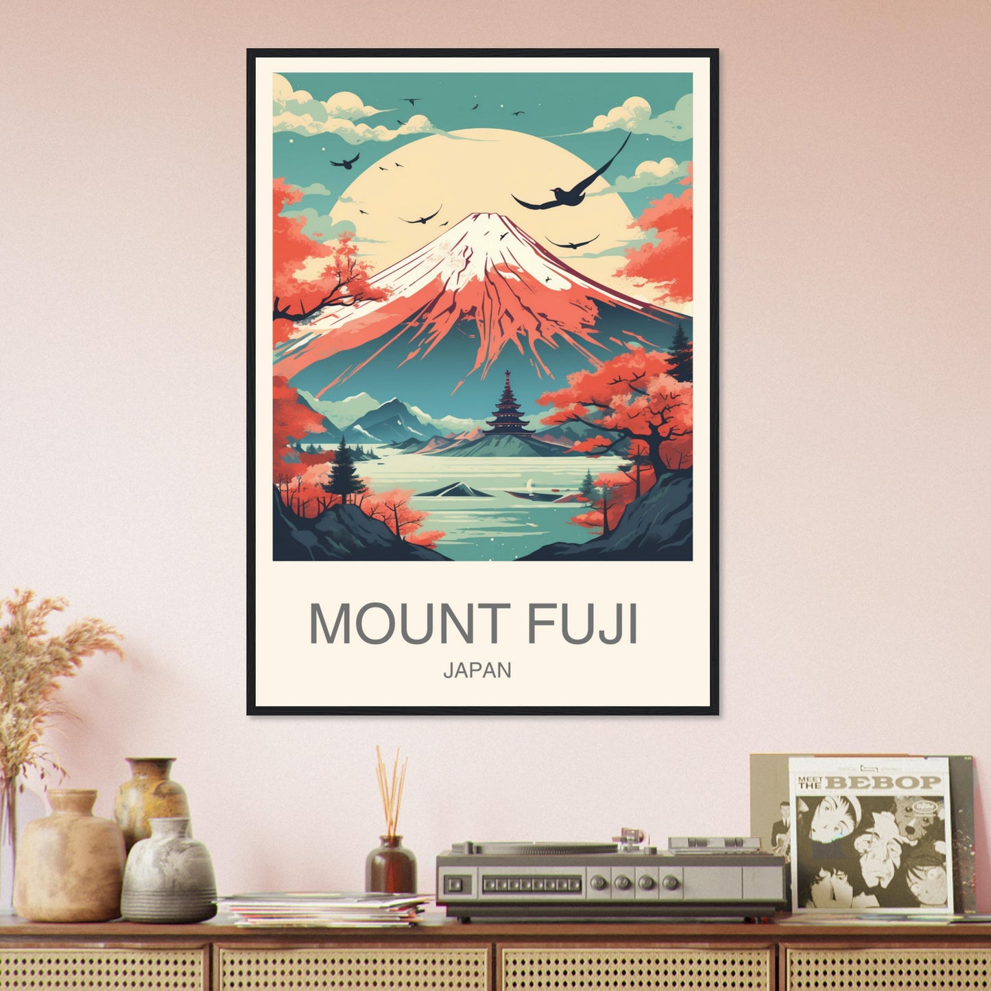 Mount Fuji Travel Print