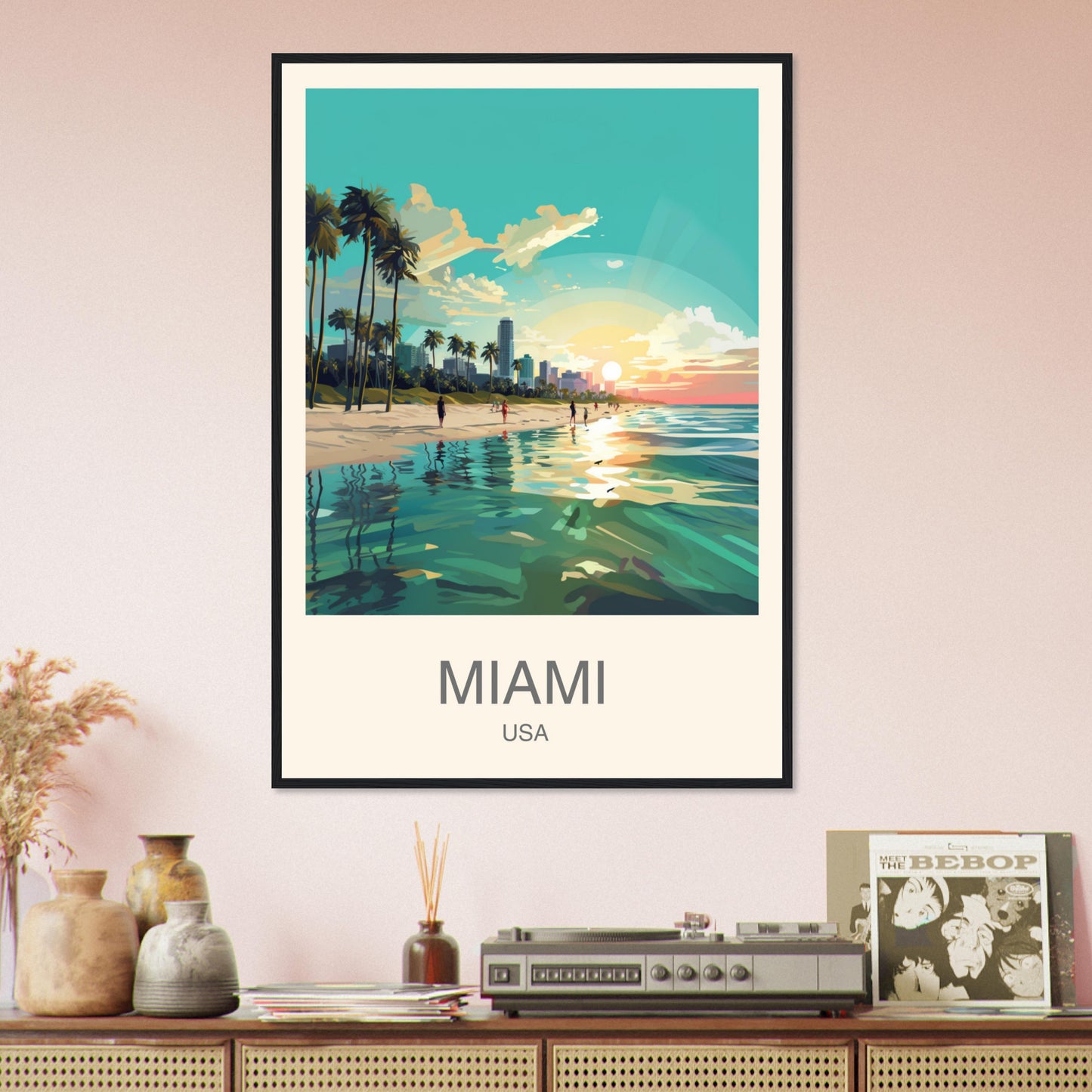 Miami Travel Print