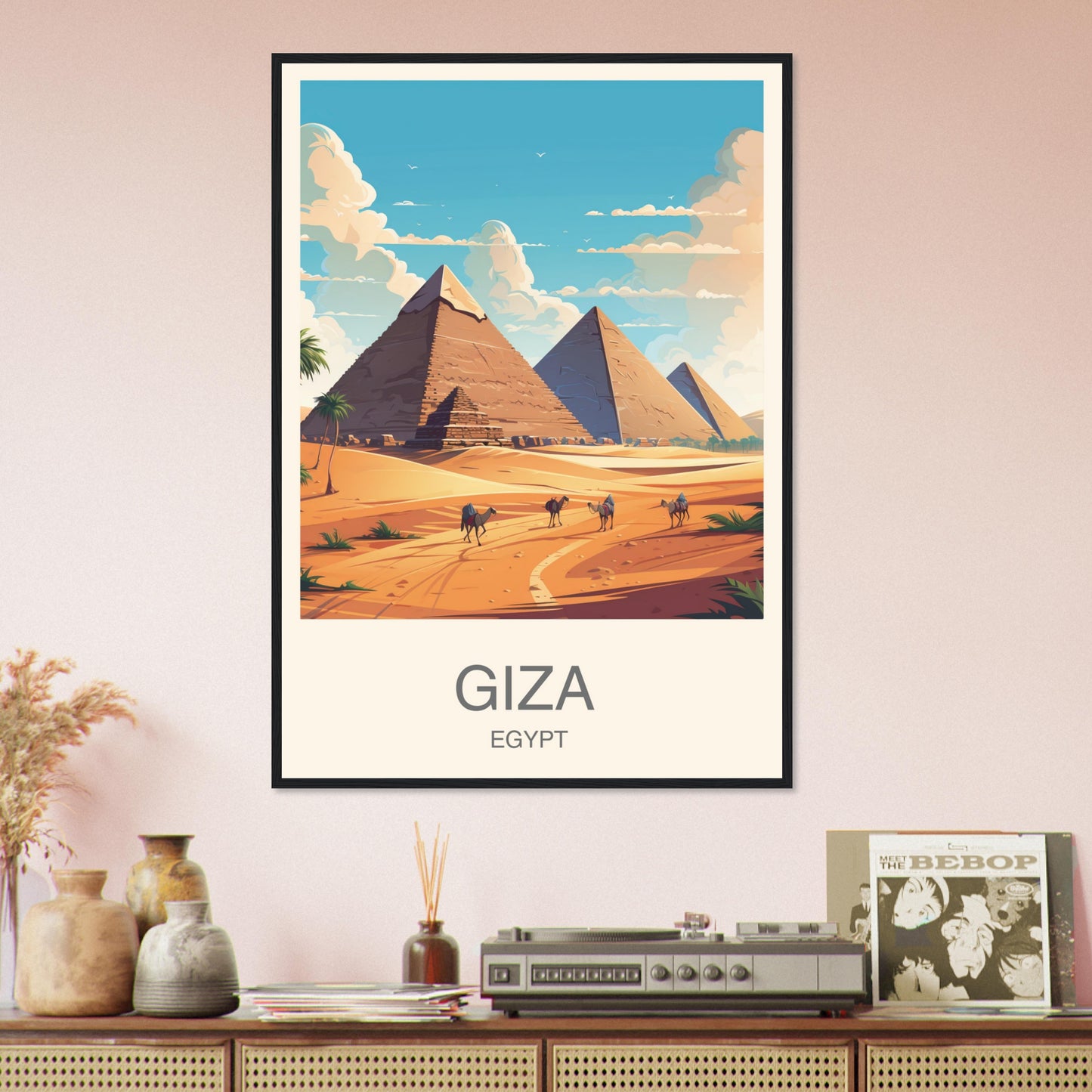 Giza Travel Print