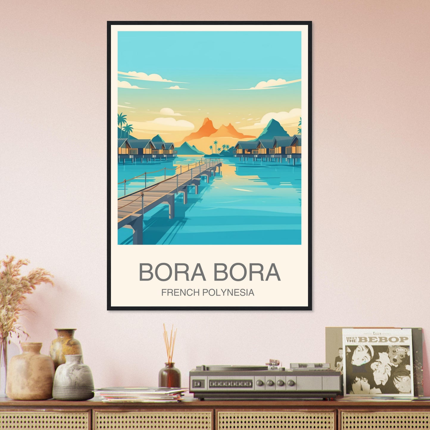 Bora Bora Travel Print