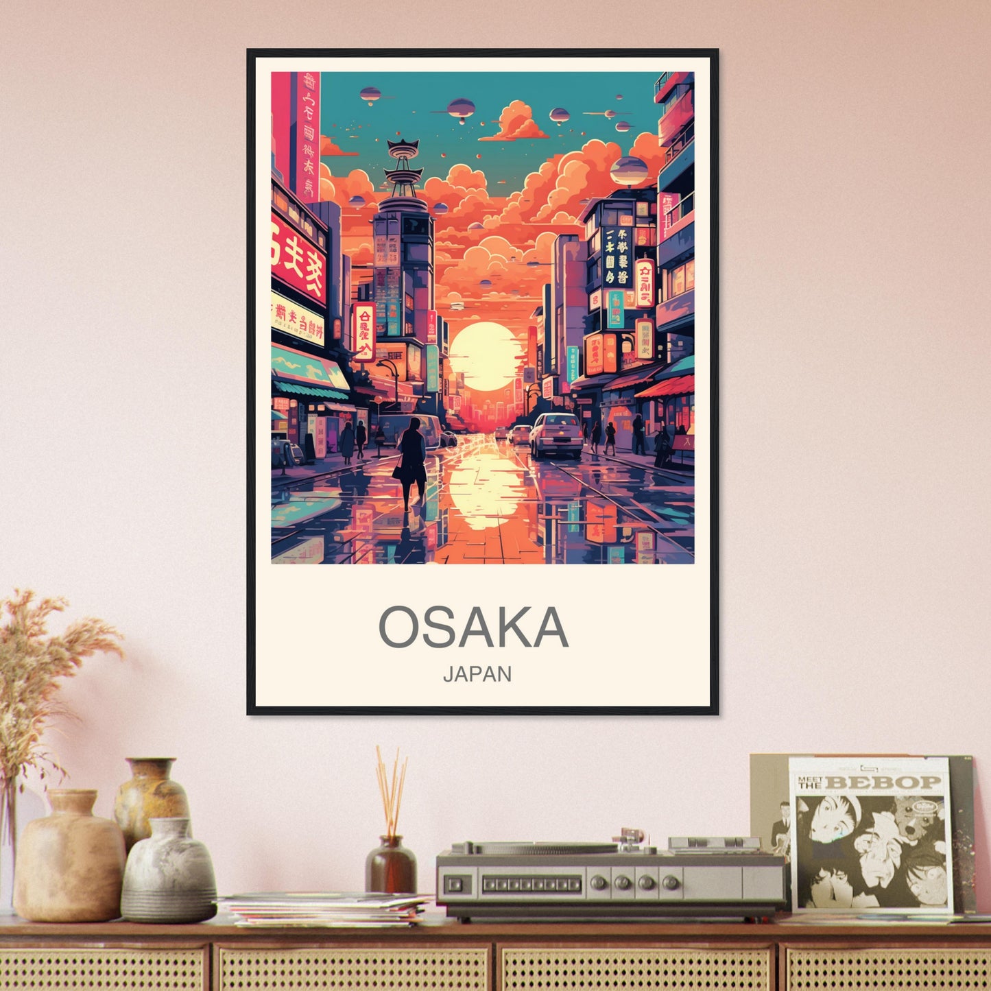 Osaka Travel Print