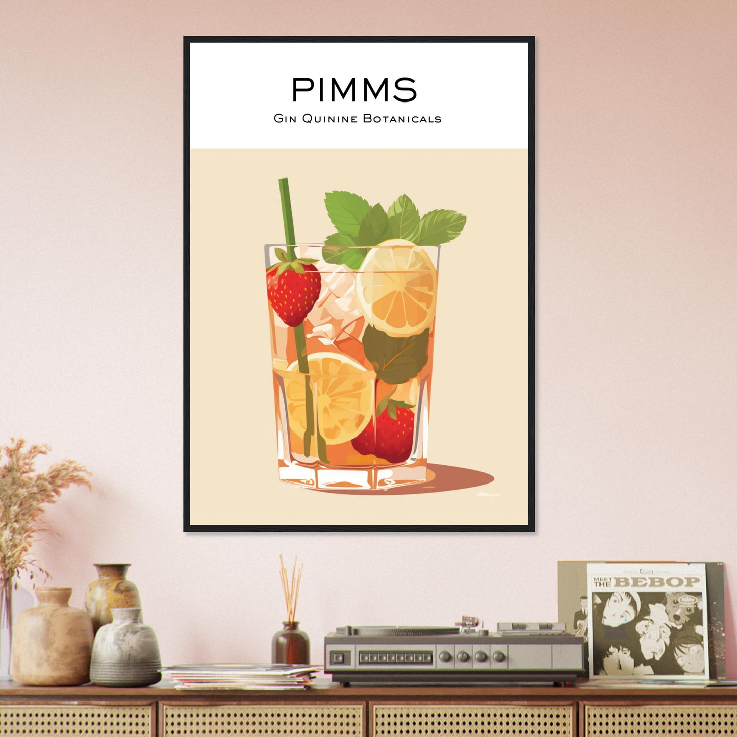 Pimms Wall Print