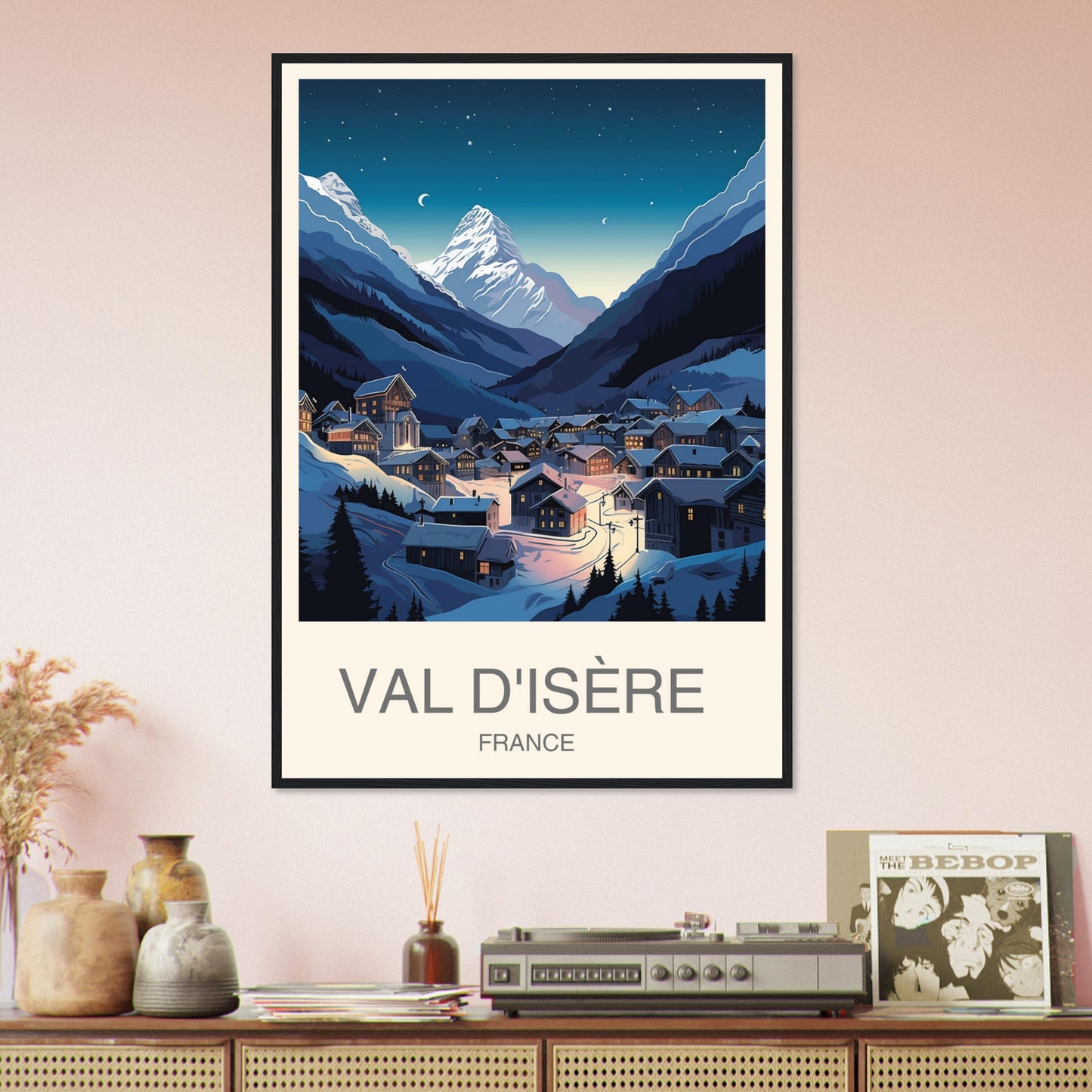 Val-d'Isère Travel Print