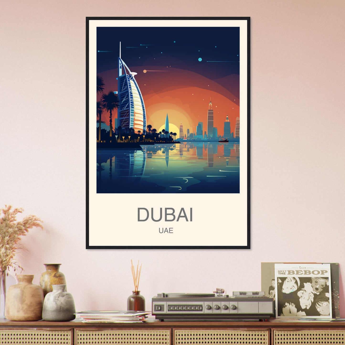 Dubai Travel Print