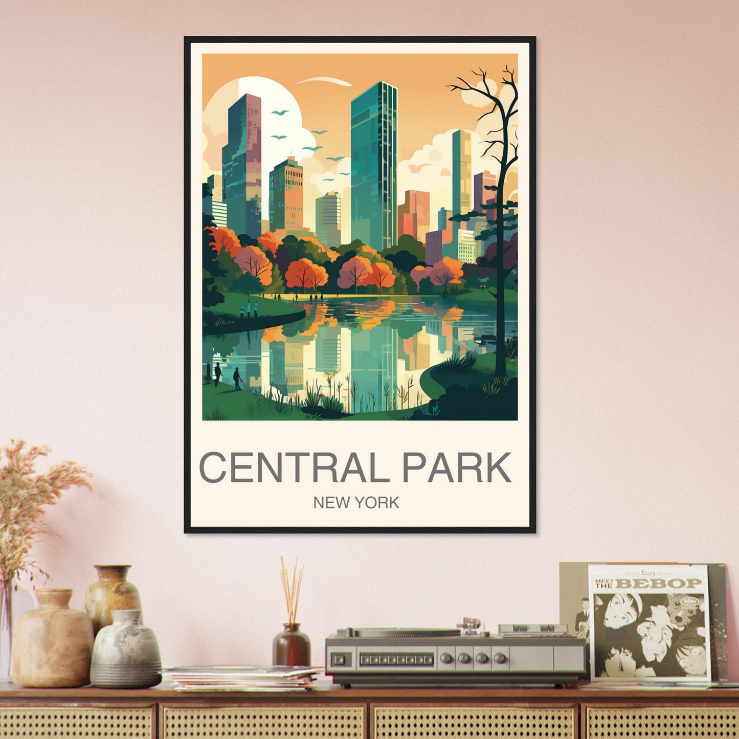 Central Park Travel Print