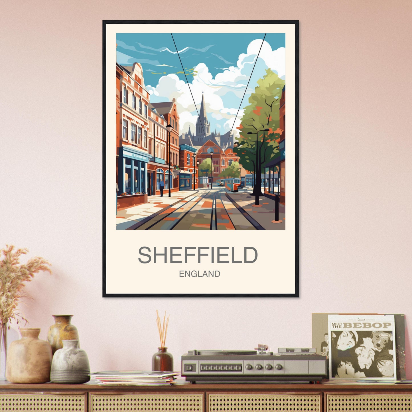 Sheffield Travel Print