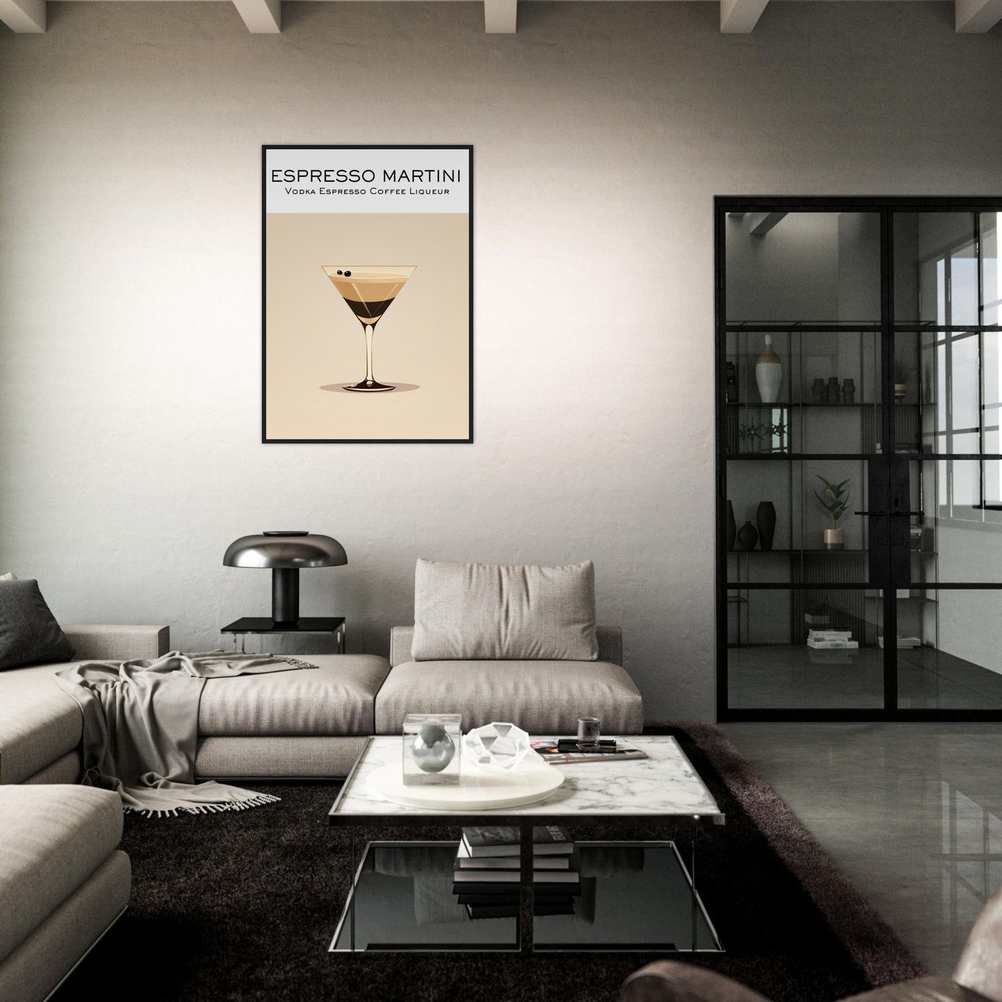 Espresso Martini Wall Print