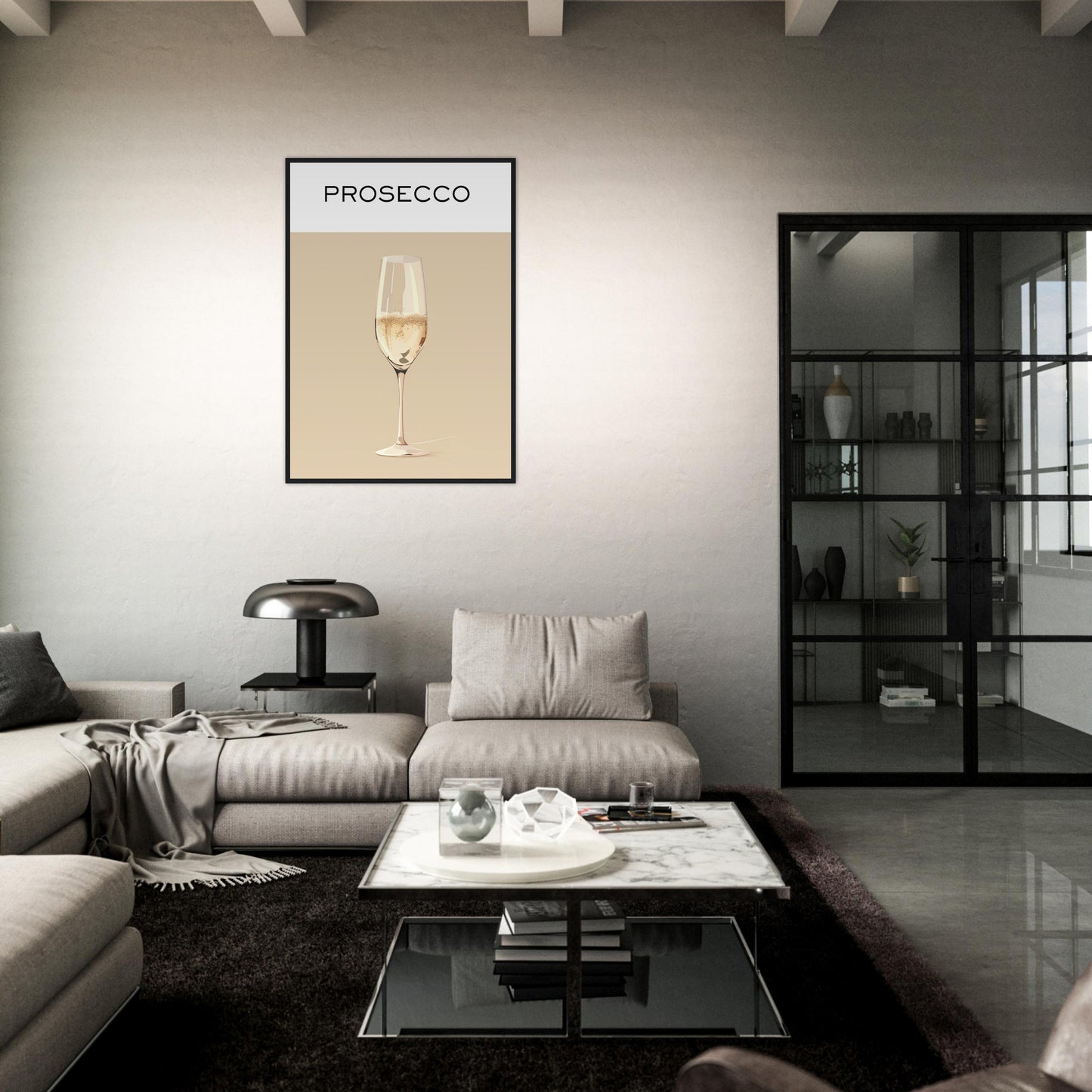 Prosecco Wall Print