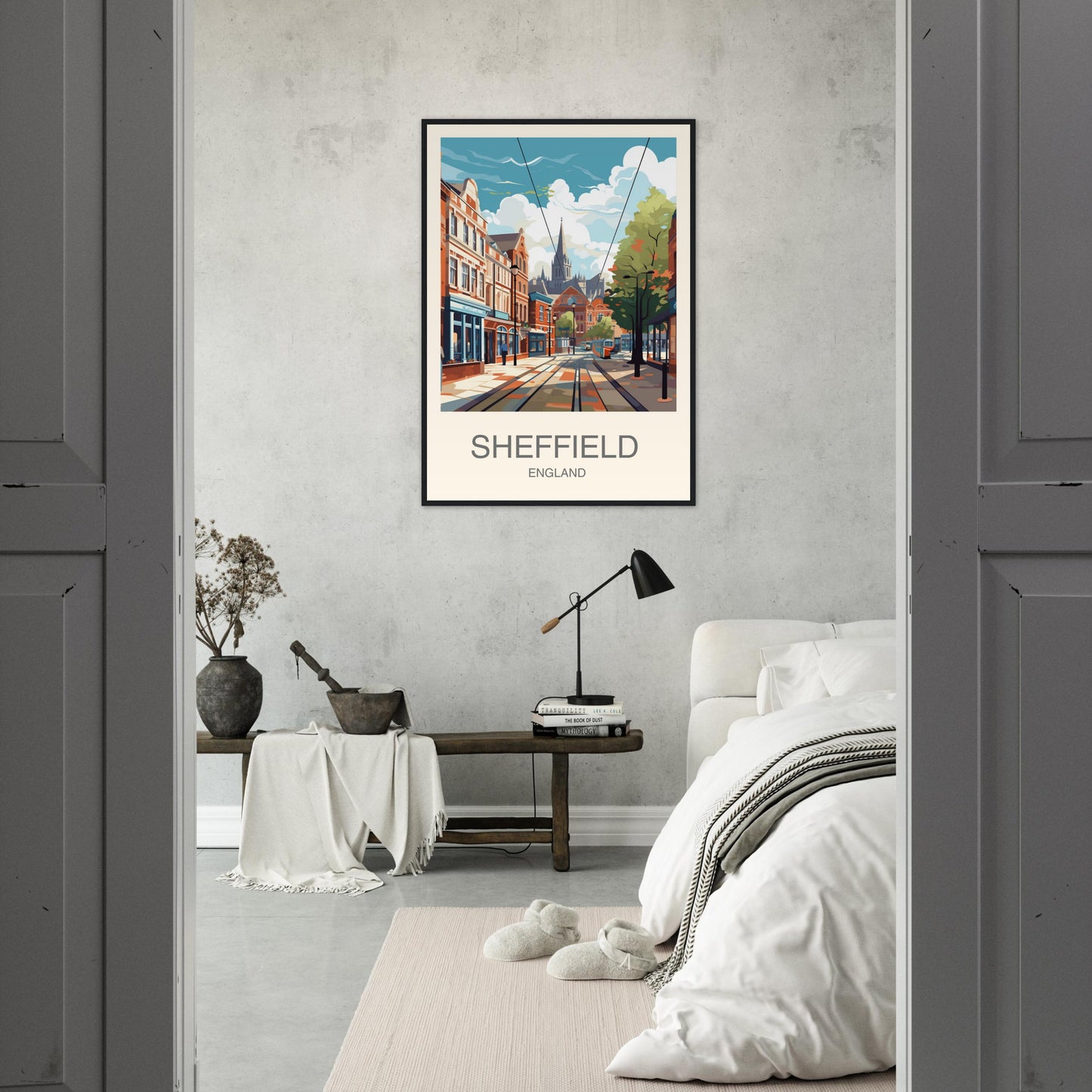 Sheffield Travel Print