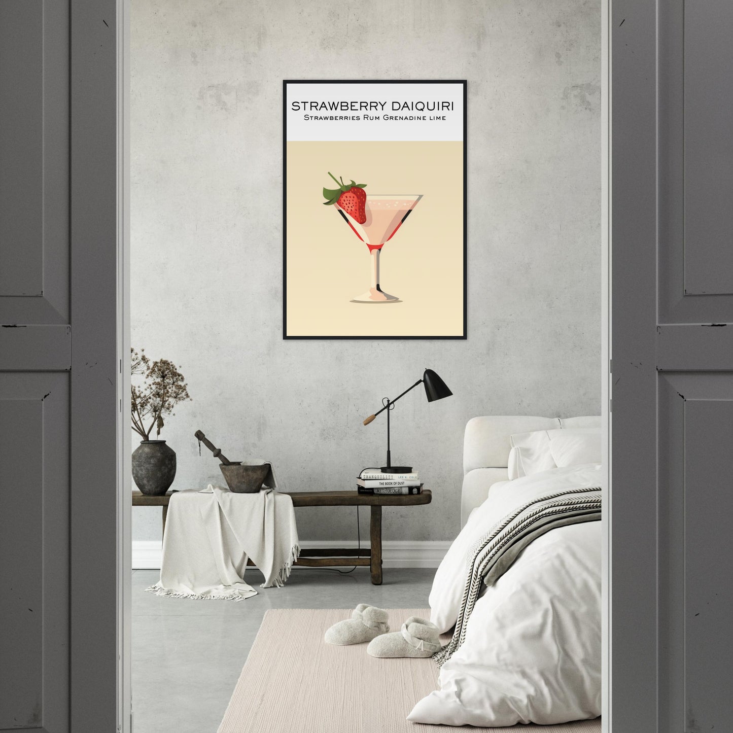 Strawberry Daiquiri Wall Print