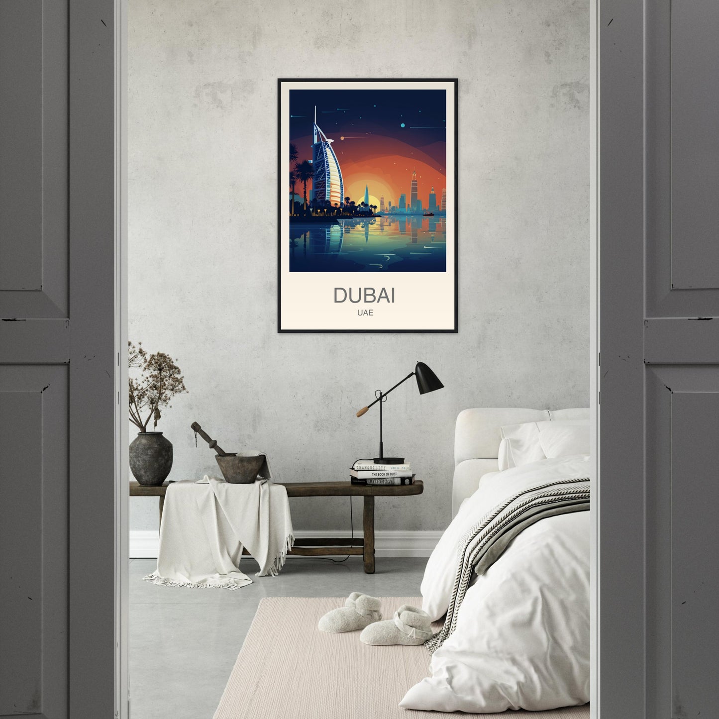 Dubai Travel Print