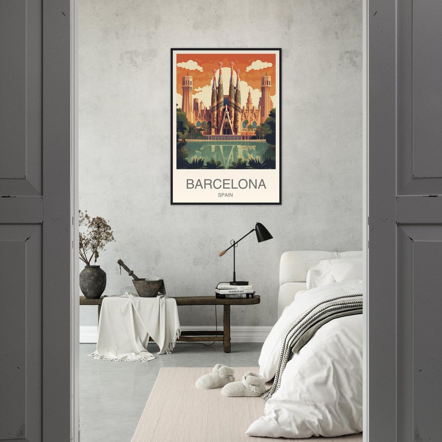 Barcelona Travel Print