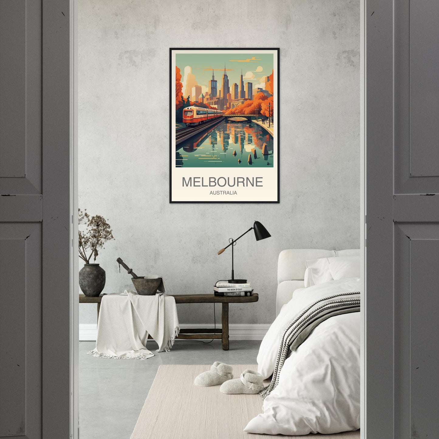 Melbourne Travel Print