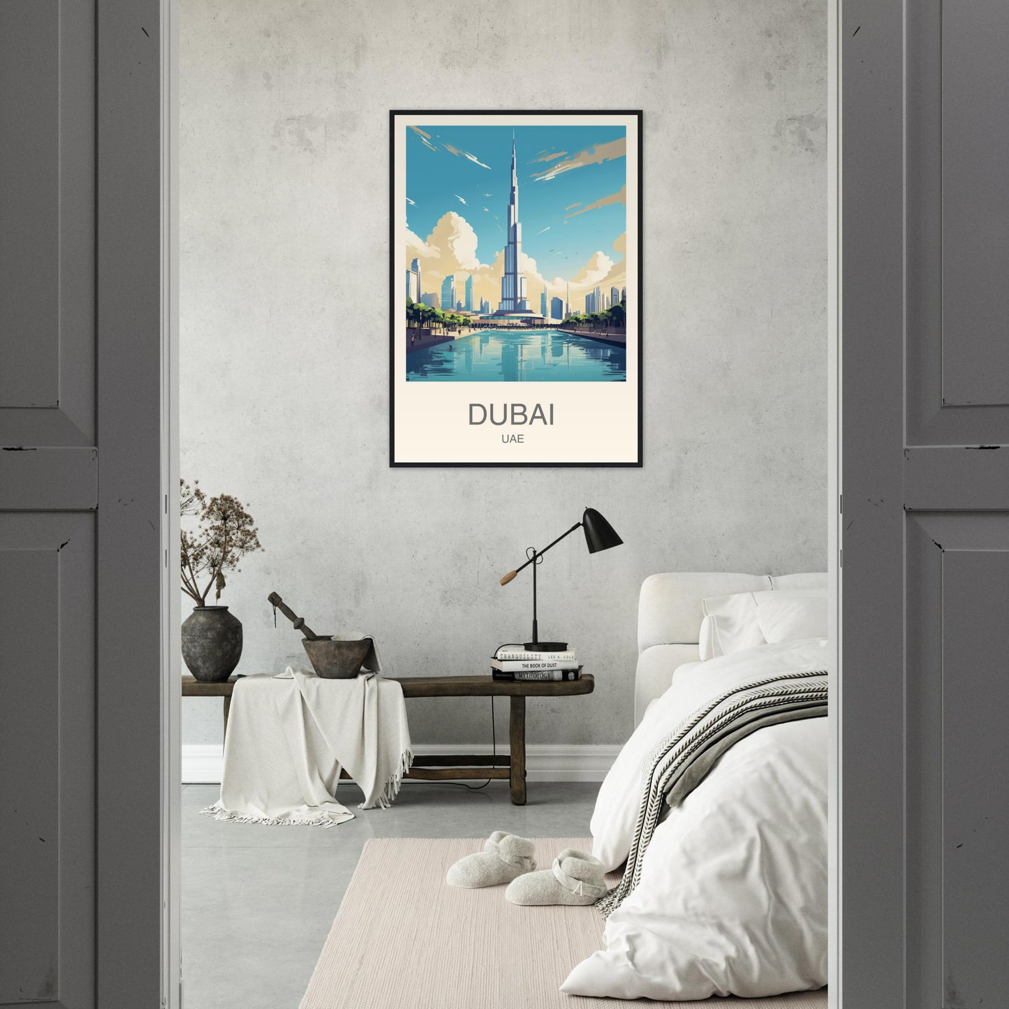 Dubai Travel Print