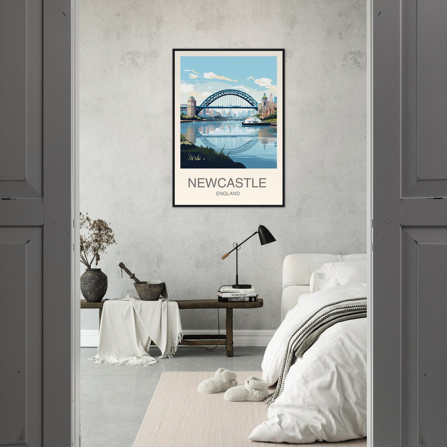 Newcastle Travel Print