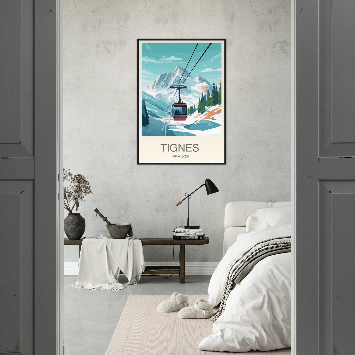 Tignes Travel Print