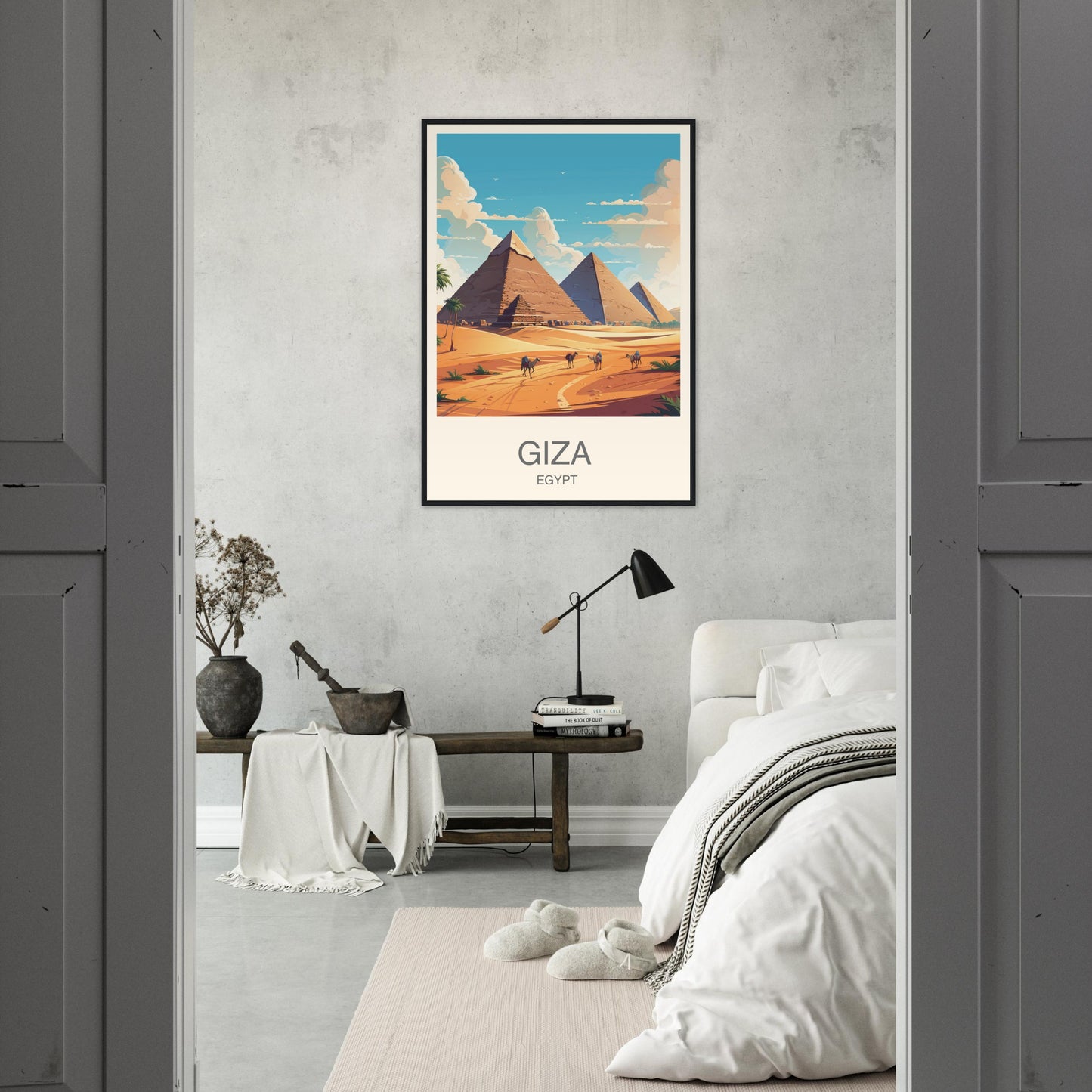 Giza Travel Print