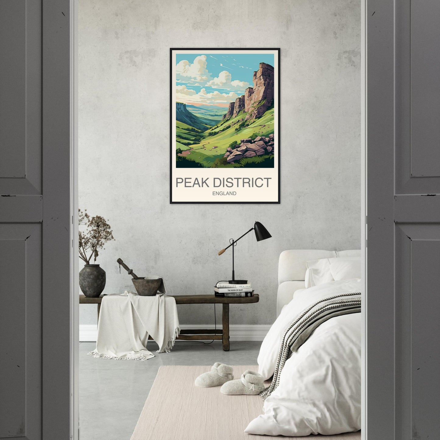 Peak District Travel Print