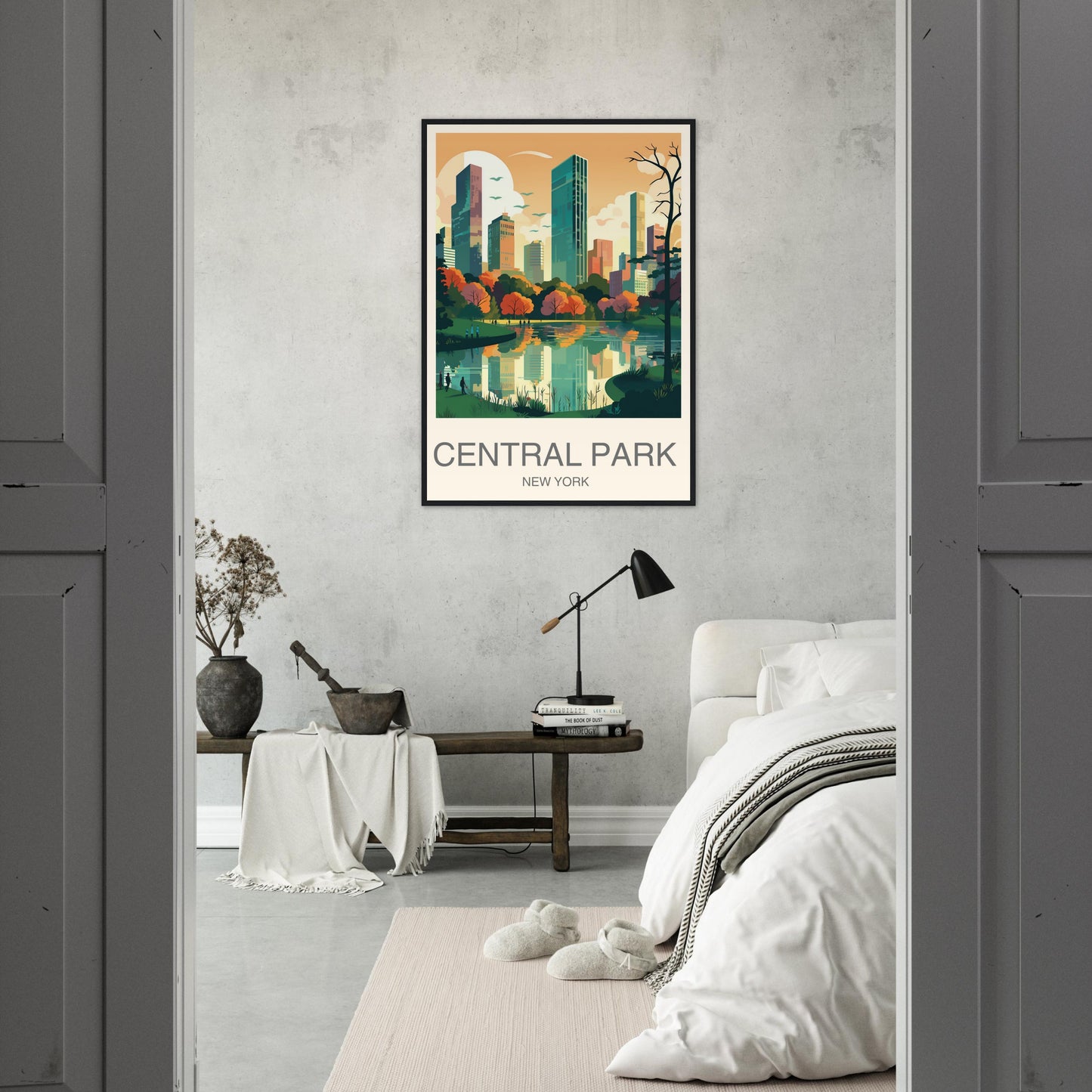 Central Park Travel Print