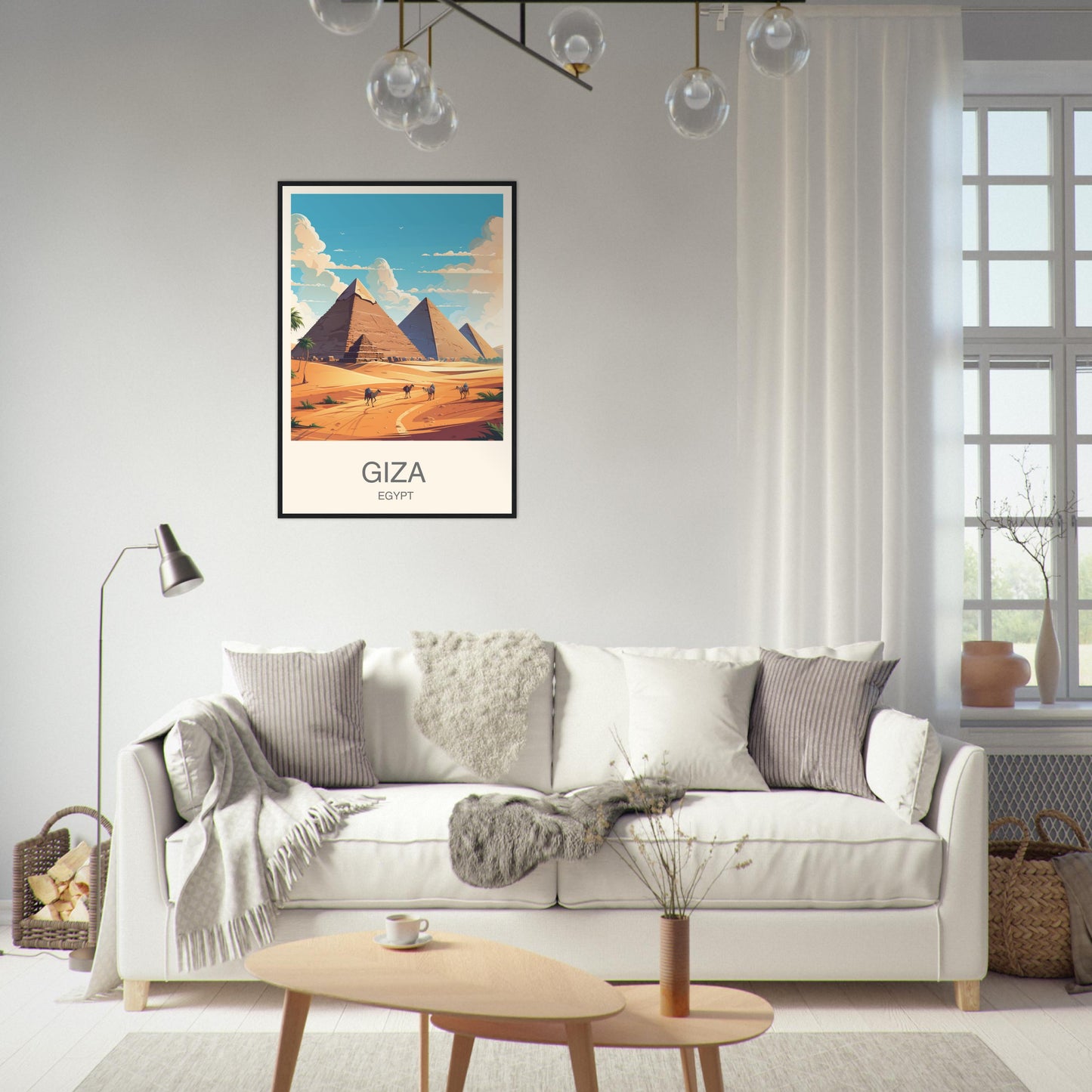 Giza Travel Print