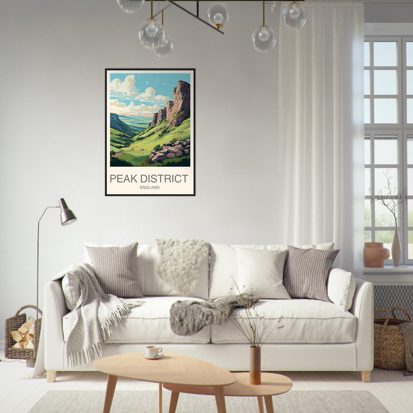 Peak District Travel Print