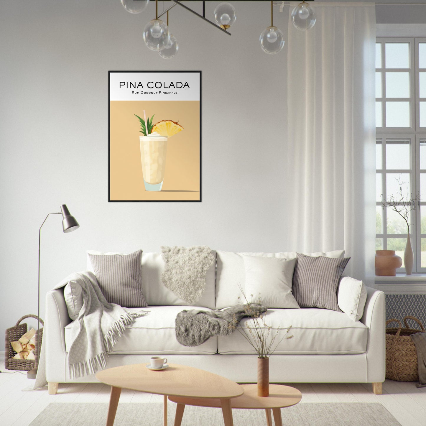 Pina Colada Wall Print