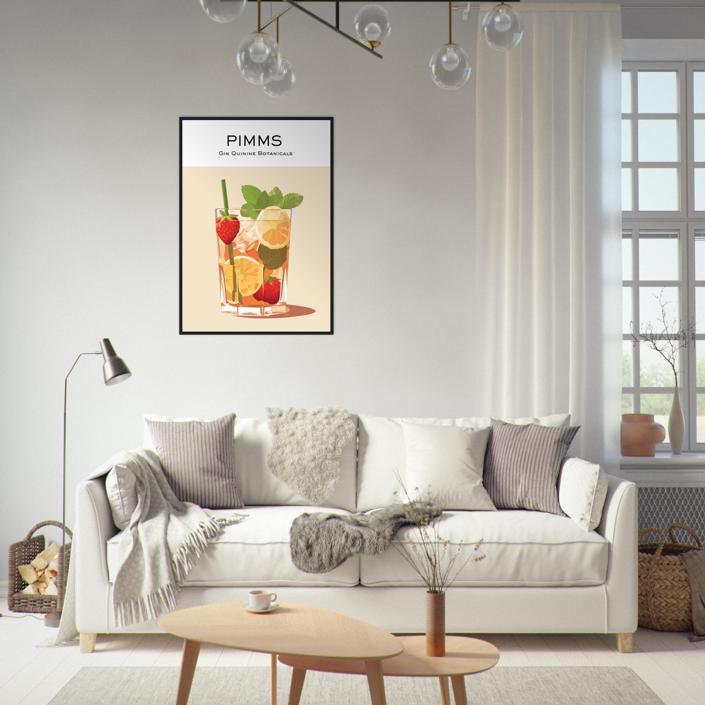 Pimms Wall Print