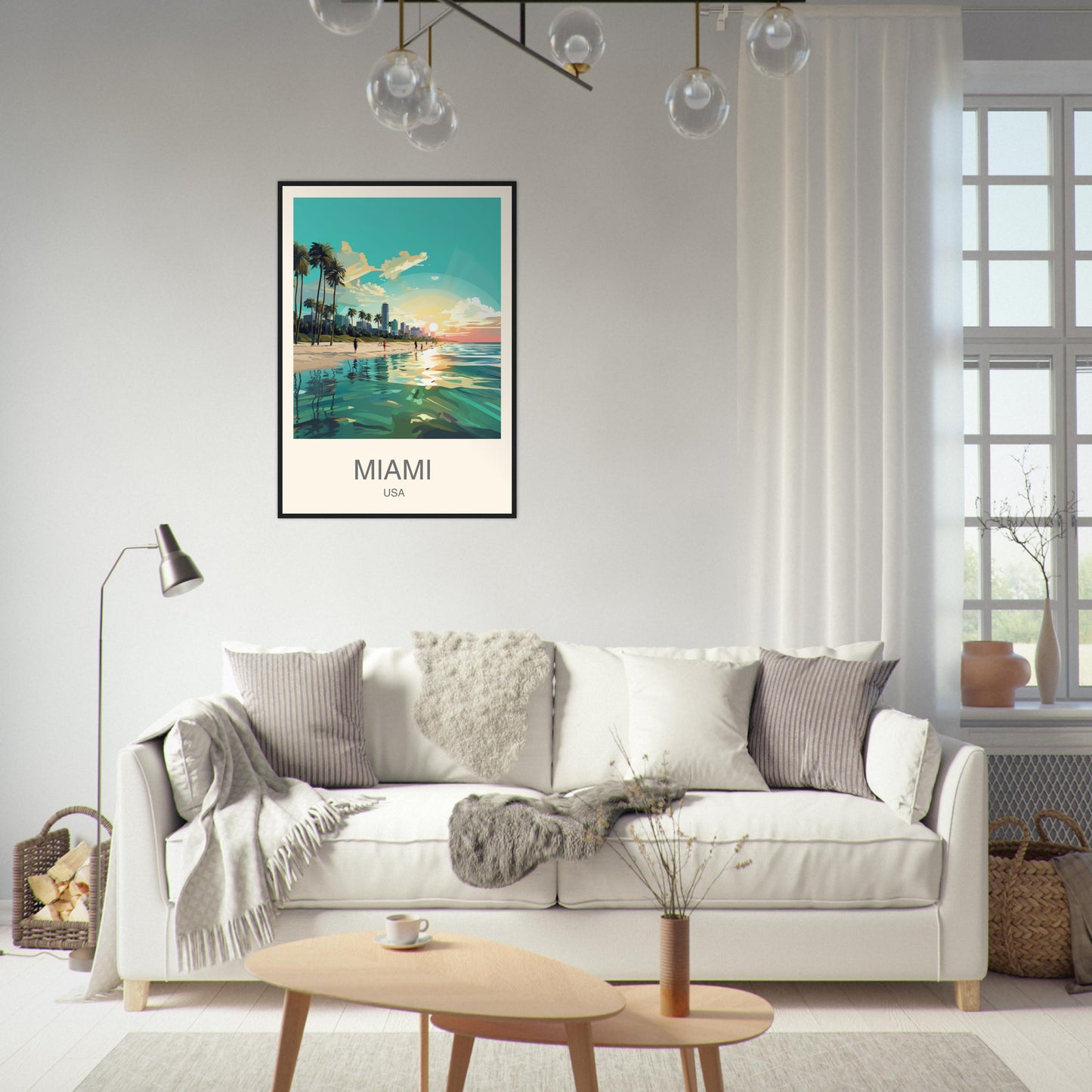 Miami Travel Print