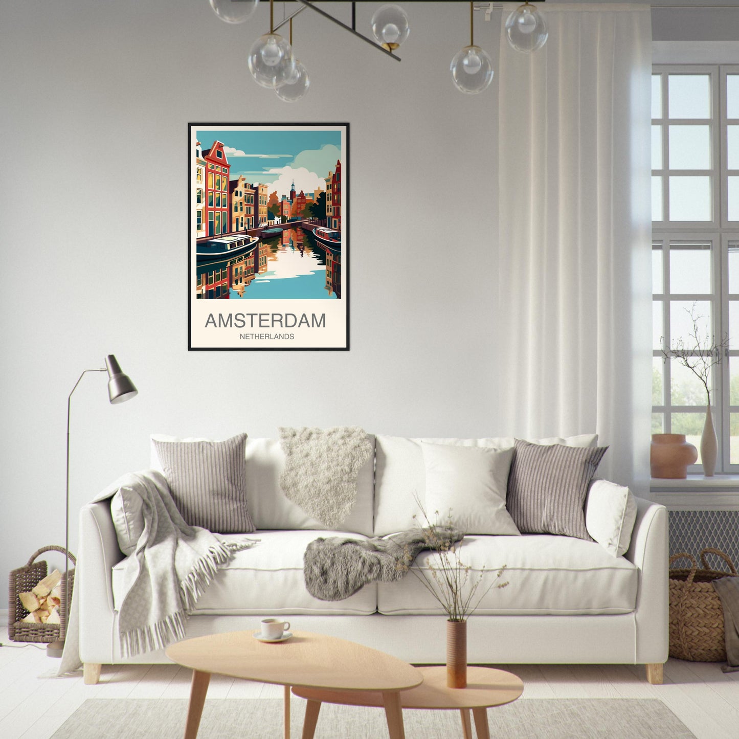 Amsterdam Travel Print