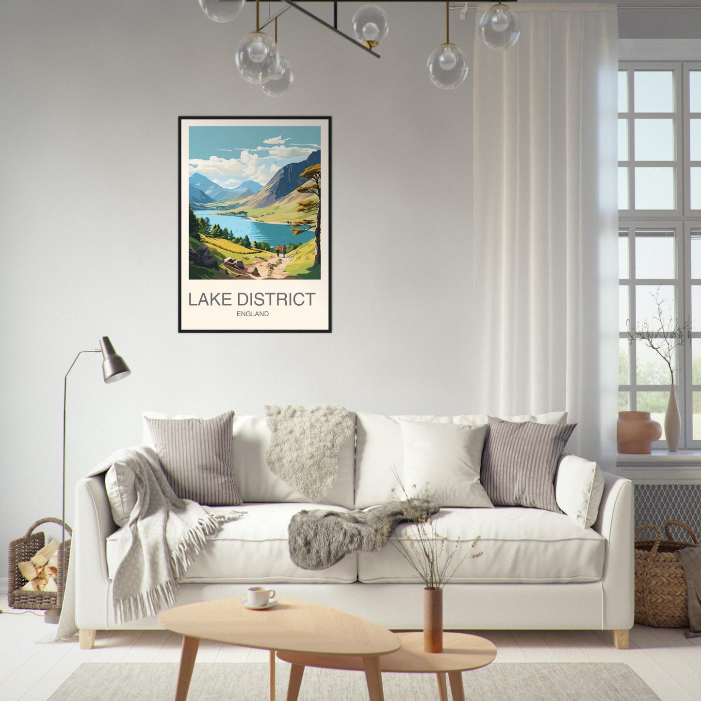 Lake District Travel Print