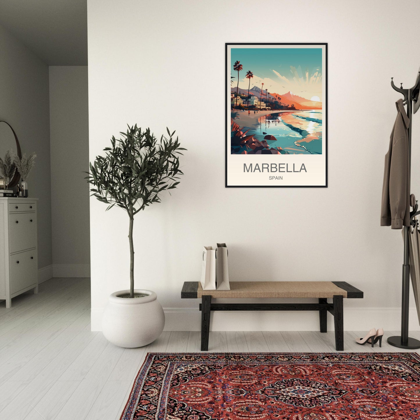 Marbella Travel Print