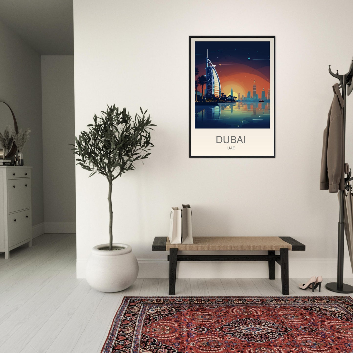 Dubai Travel Print