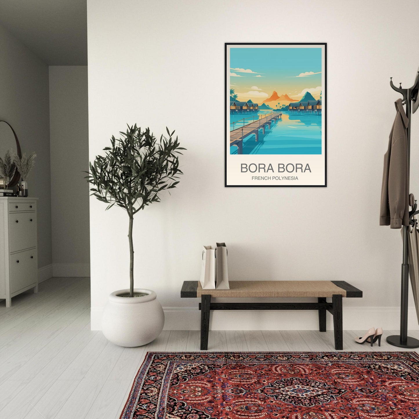 Bora Bora Travel Print