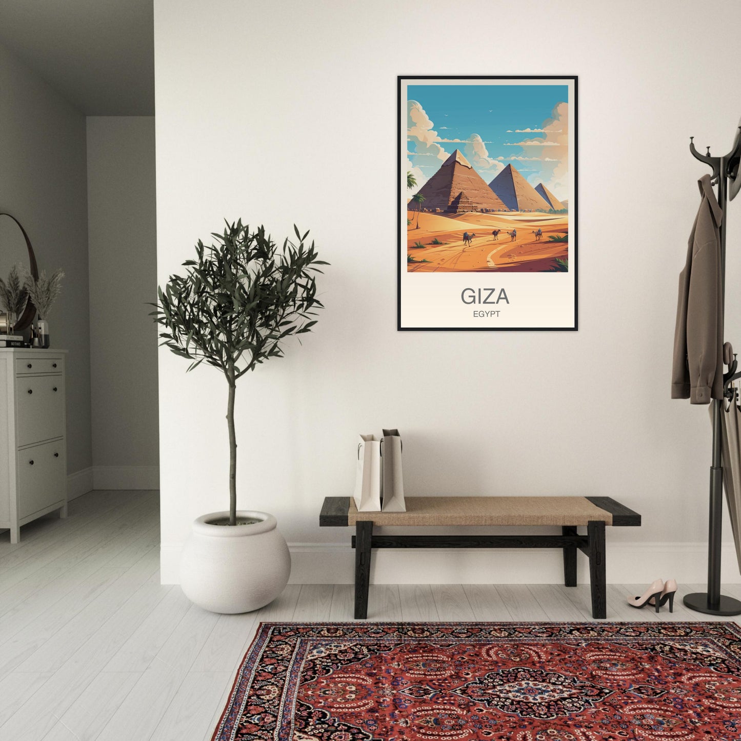 Giza Travel Print