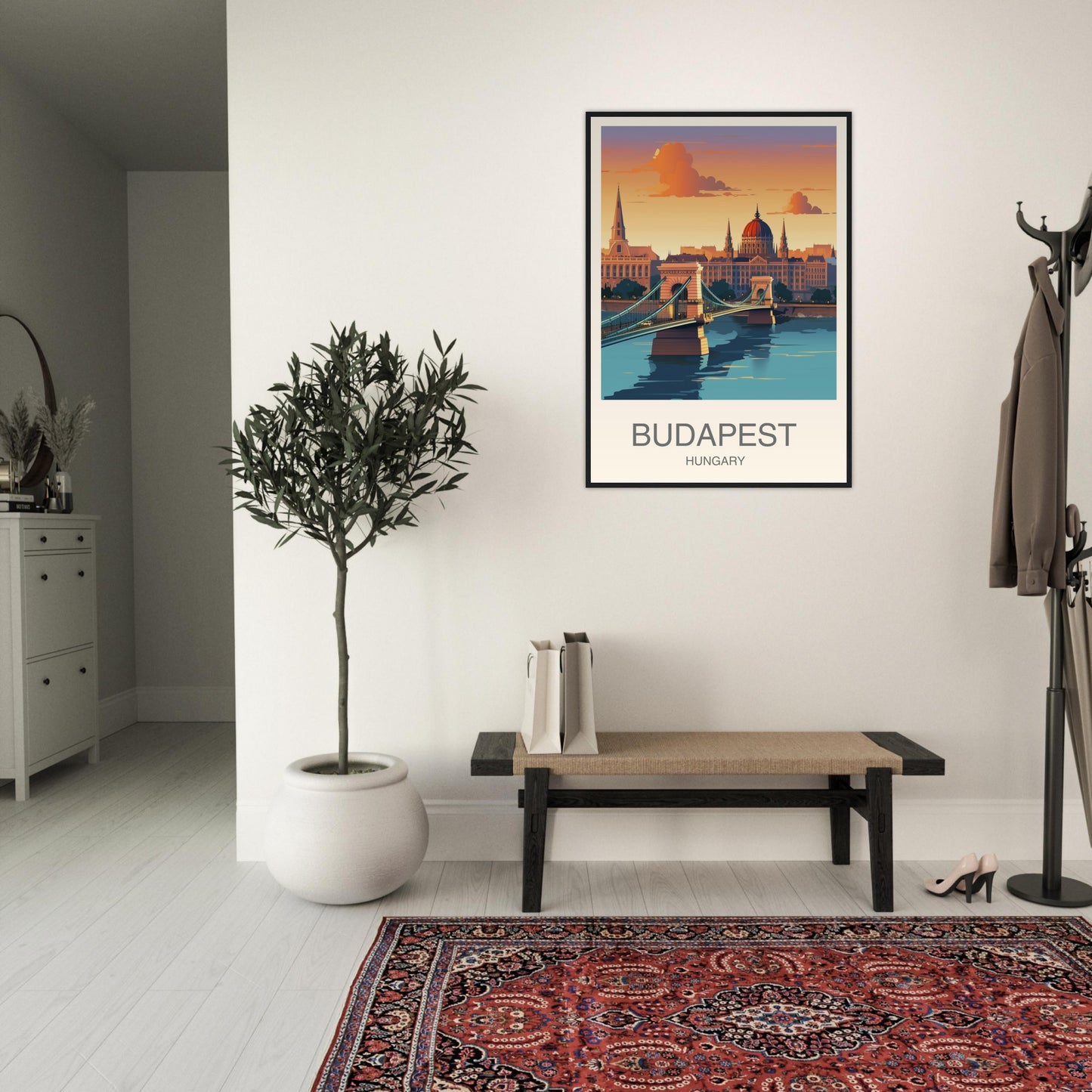 Budapest Travel Print